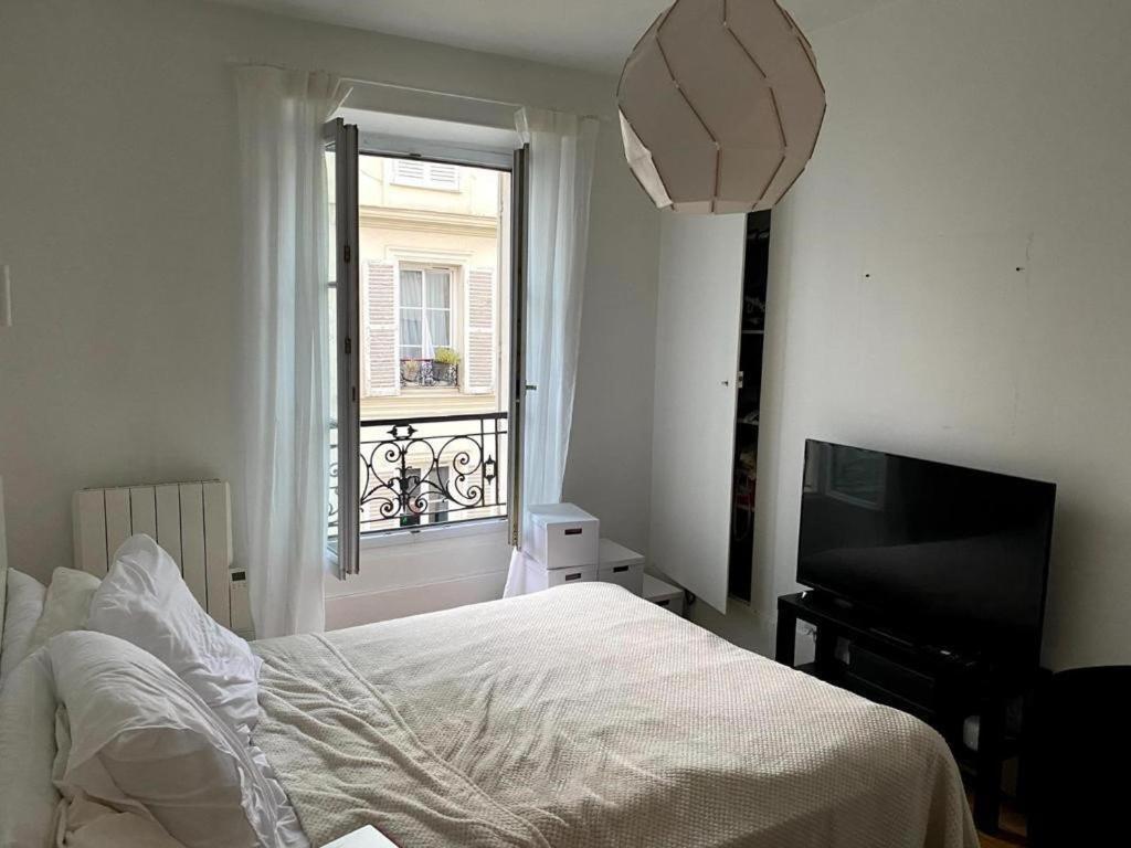 Modern Appartement W/ Tour Eiffel View In The 7Th Paris Exteriör bild
